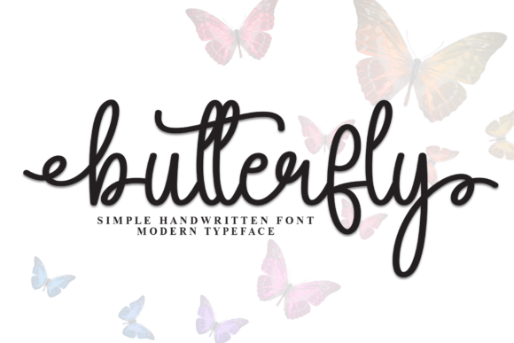 Butterfly Font - Featured Image