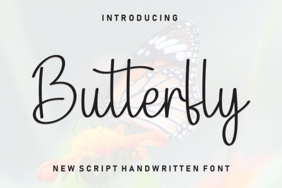 Butterfly Font - Featured Image