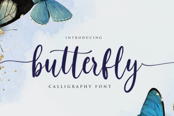 Butterfly Font - Featured Image