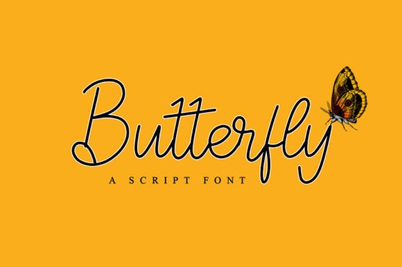 Butterfly Font - Featured Image