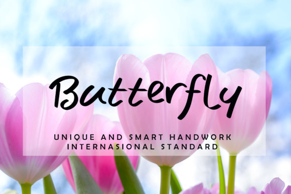 Butterfly Font - Featured Image