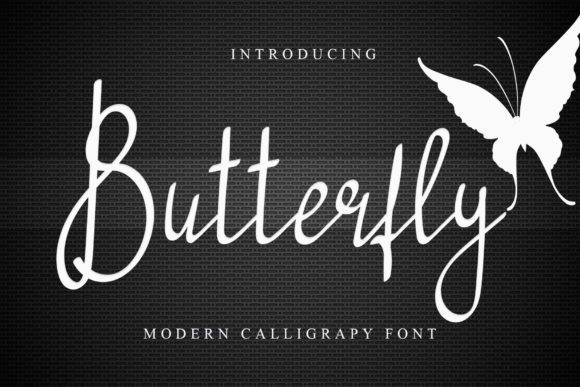 Butterfly Font - Featured Image