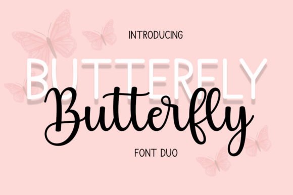 Butterfly Font - Featured Image