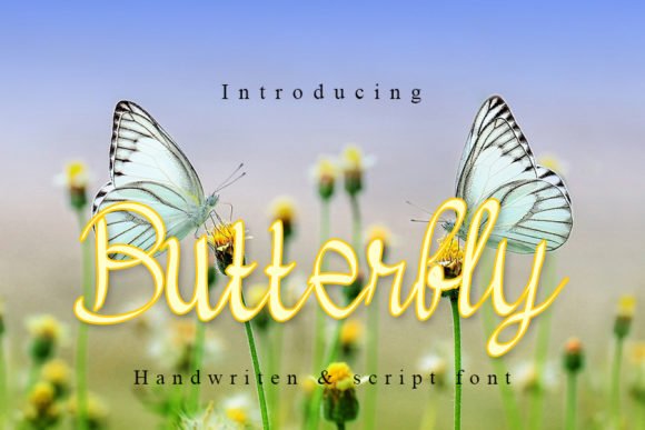 Butterfly Font - Featured Image