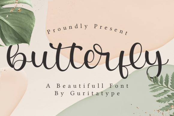 Butterfly Font - Featured Image