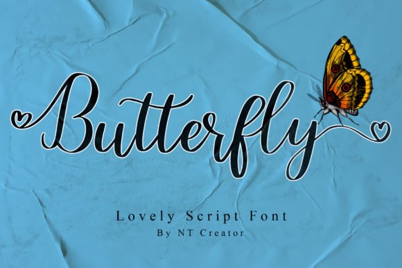 Butterfly Font - Featured Image