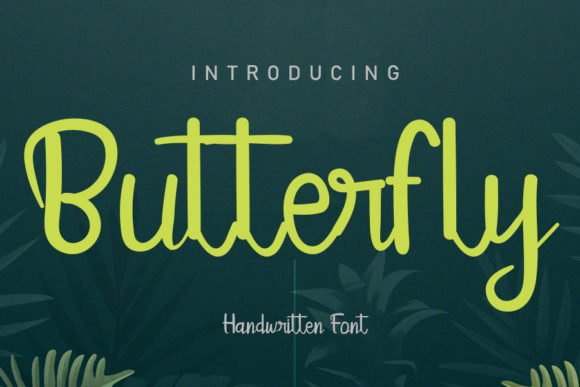 Butterfly Font - Featured Image