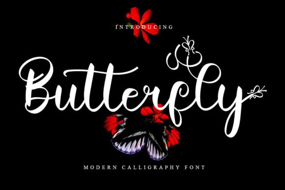 Butterfly Font - Featured Image