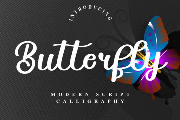 Butterfly Font - Featured Image