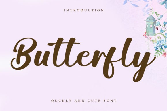 Butterfly Font - Featured Image