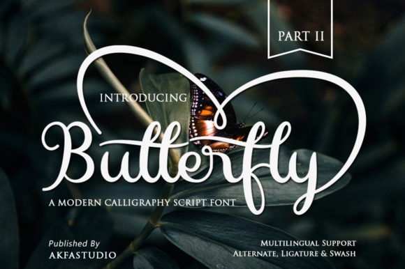 Butterfly Font - Featured Image
