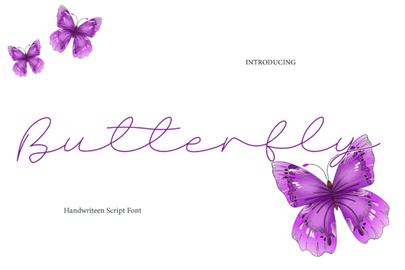 Butterfly Font - Featured Image