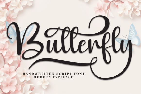 Butterfly Font - Featured Image