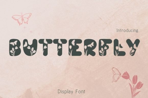 Butterfly Font - Featured Image