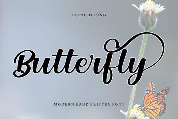 Butterfly Font - Featured Image