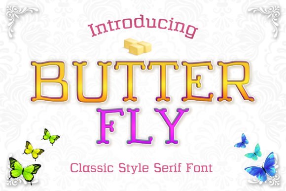 Butterfly Font - Featured Image