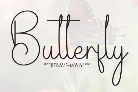 Butterfly Font - Featured Image