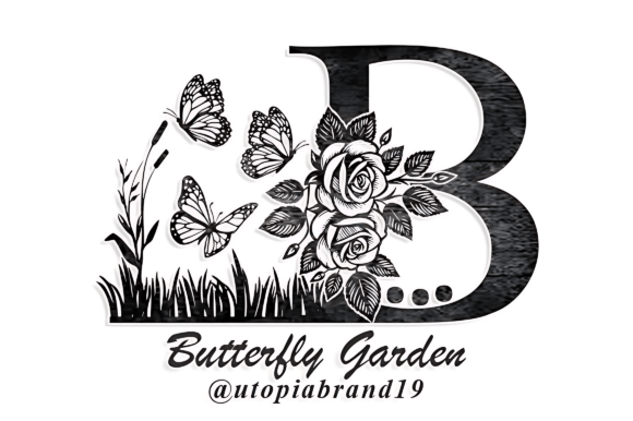 Butterfly Garden Monogram Font - Featured Image