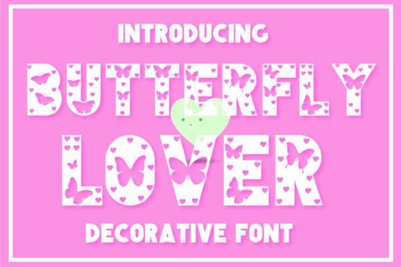 Butterfly Lover Font - Featured Image