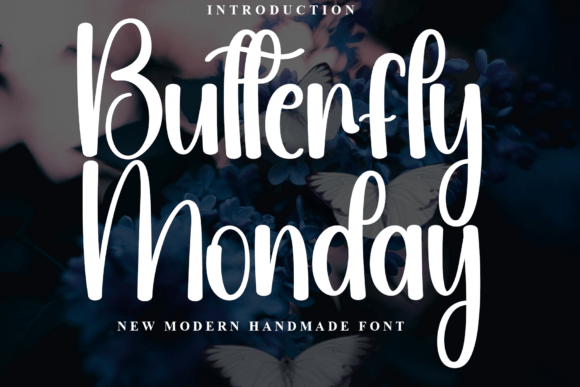 Butterfly Monday Font - Featured Image