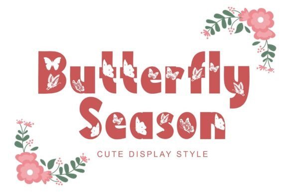Butterfly Season Font - Featured Image