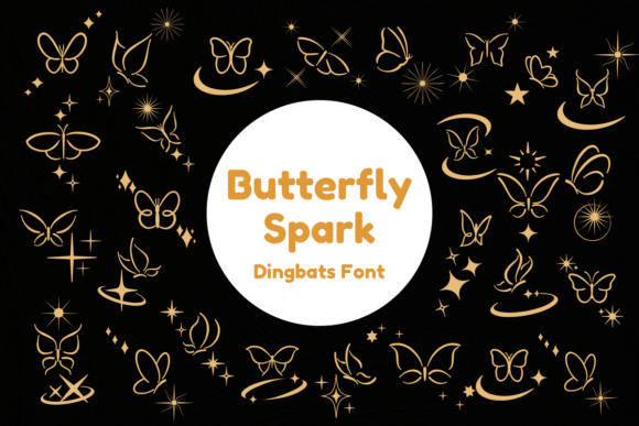 Butterfly Spark Font - Featured Image