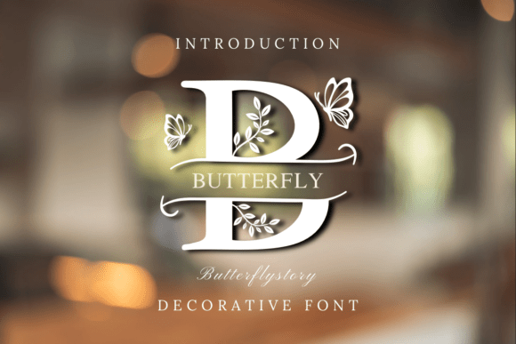 Butterfly Story Font - Featured Image