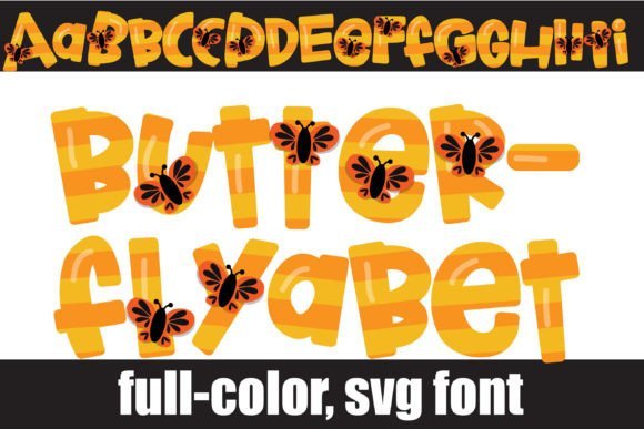 Butterflyabet Warm Font - Featured Image
