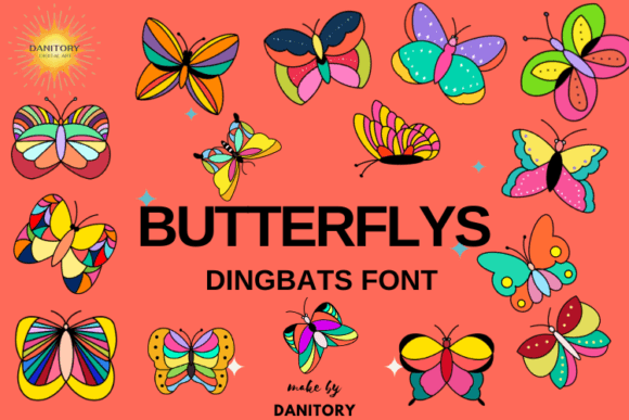 Butterflys Font - Featured Image