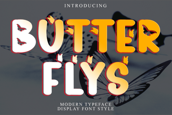 Butterflys Font - Featured Image