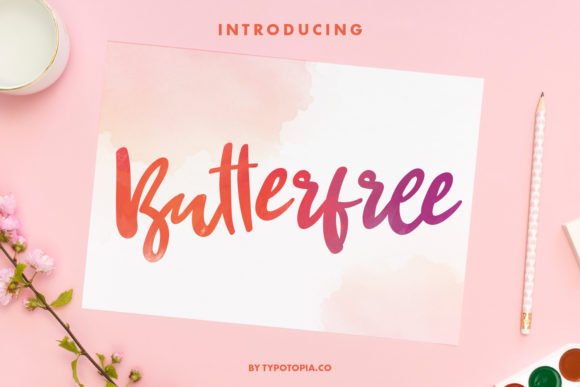 Butterfree Font - Featured Image