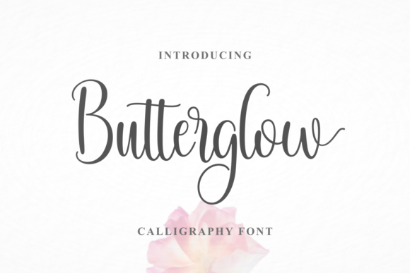 Butterglow Font - Featured Image