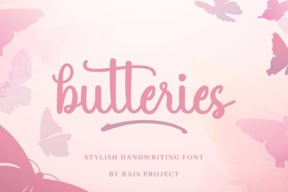 Butteries Font - Featured Image