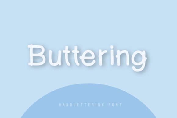 Buttering Font - Featured Image