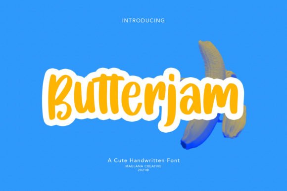 Butterjam Font - Featured Image