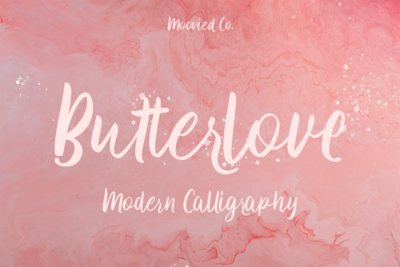Butterlove Font - Featured Image