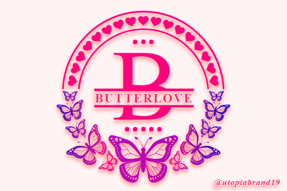 Butterlove Monogram Font - Featured Image