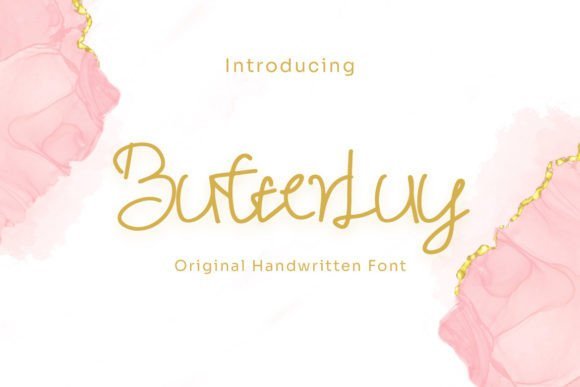 Butterluy Font - Featured Image