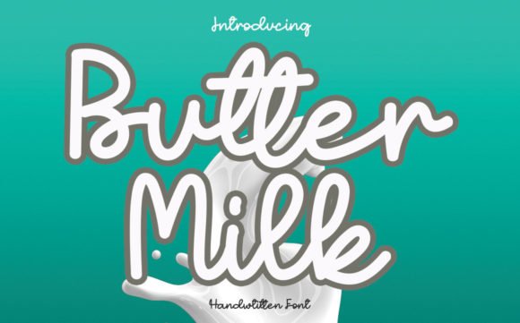 Buttermilk Font - Featured Image