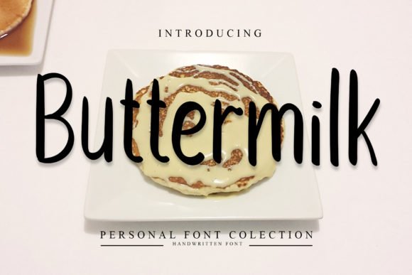 Buttermilk Font - Featured Image