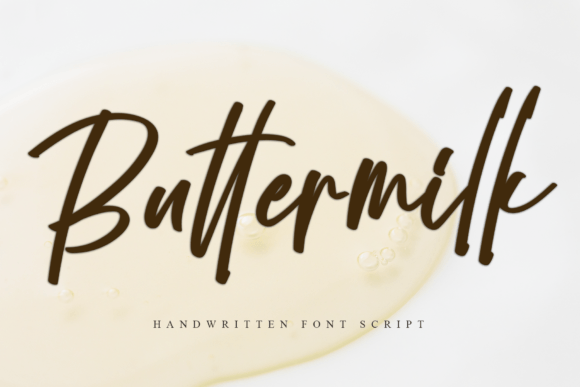 Buttermilk Font - Featured Image