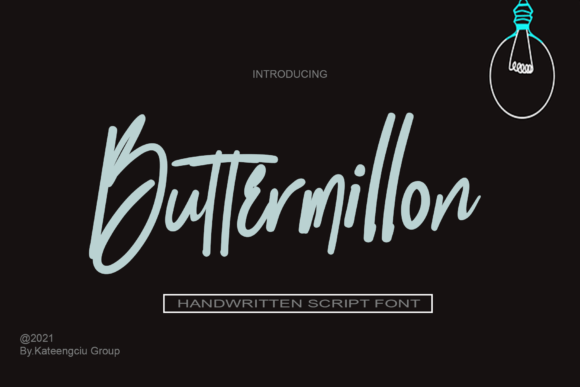 Buttermillon Font - Featured Image
