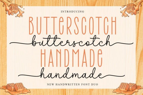 Butterscotch Handmade Duo Font - Featured Image