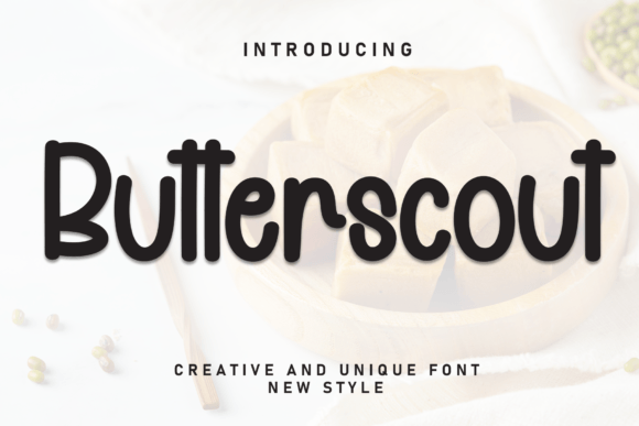 Butterscout Font - Featured Image
