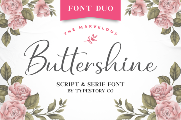 Buttershine Font - Featured Image