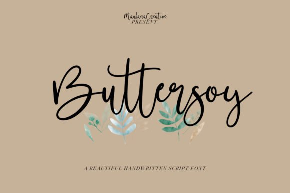Buttersoy Font - Featured Image