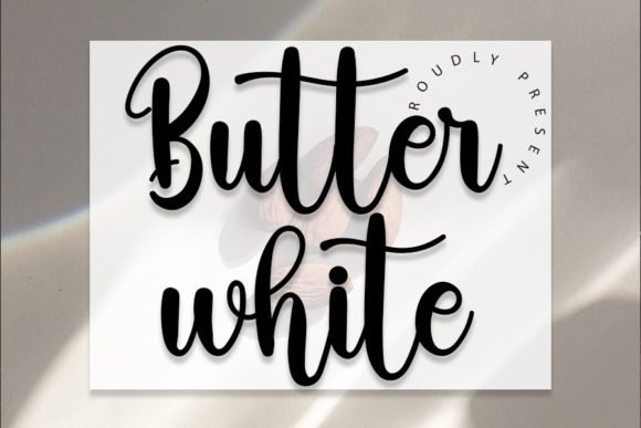 Butterwhite Font - Featured Image