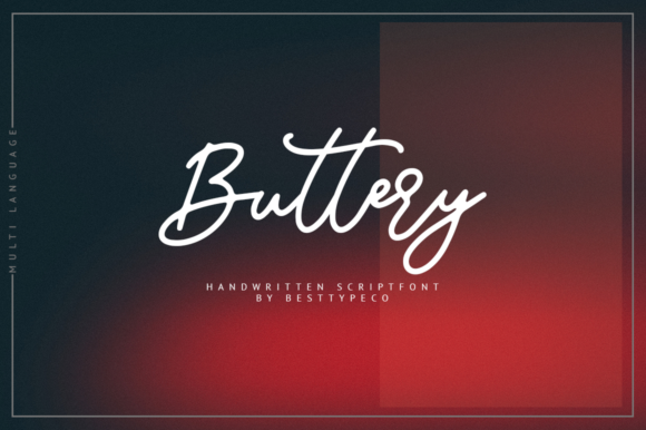 Buttery Font - Featured Image