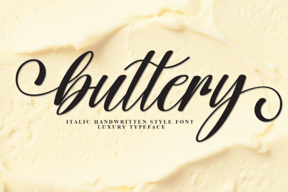 Buttery Font - Featured Image