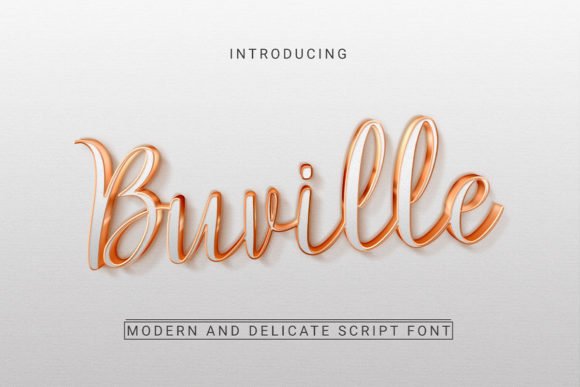 Buville Font - Featured Image